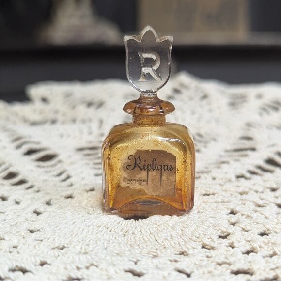 Raphael Paris Other - Vintage Replique by Raphael Paris Small Perfume Bottle, Empty, Pre-Owned,